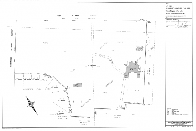 Plan of survey