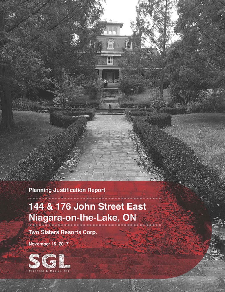 Planning Justification Report